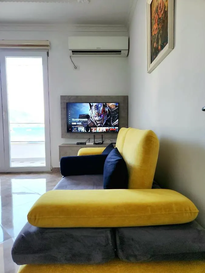 Panorama View Apt, 150M To Beach, 750M Lungo Mare Apartment Vlore 0*,